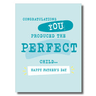 Produced The Perfect Child Card